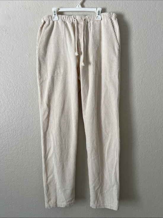 unbleached/undyed Pants - Like New! UNBLEACHED/UNDYED 100% Organic Indian Cotton Cord Drawstring S